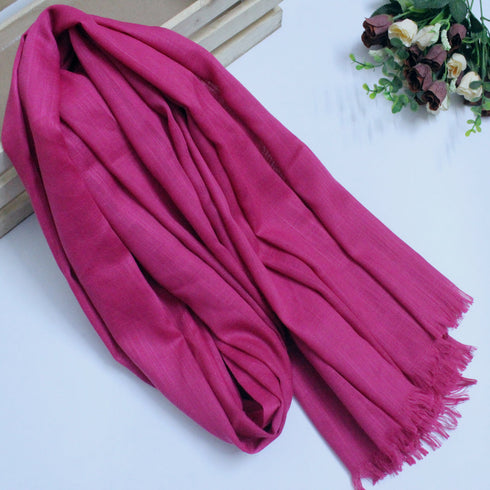 Turkish Hijab XL- Fuchsia